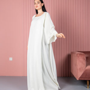 Cream Abaya